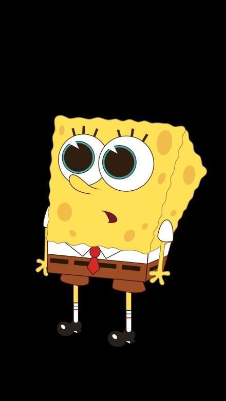 海绵宝宝手机锁屏壁纸，萌哦～