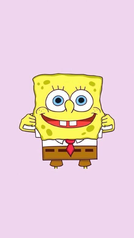 海绵宝宝手机锁屏壁纸，萌哦～