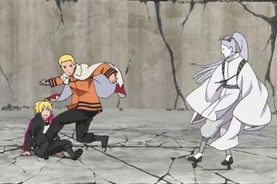 火影博人传：鸣人终于爆发，却打到大筒木浦式明白什么是忍者！