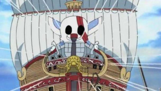 《海贼王》五大海贼船,每个都有战舰实力,第一艘开局就出现