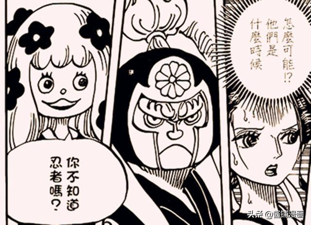 海贼王931话图片分析：罗宾危险凯多忍者军团样貌奇特，不好惹