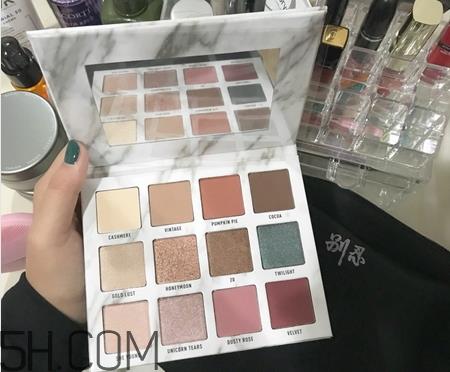 venus marble12色大理石眼影盘怎么用_眼妆教程
