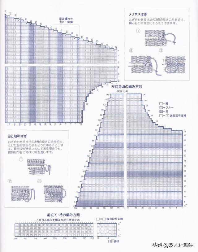 宽松女毛坎肩的织法与样式（经典复古的横织蝙蝠袖春秋短坎肩）(5)