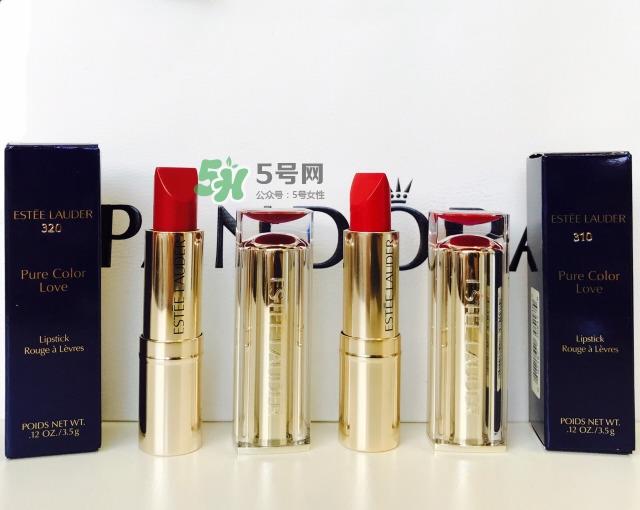 雅诗兰黛pure color love恋爱唇膏哪个颜色好看?