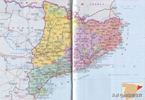 新冠肺炎疫情国家地理科普：西班牙概况与西班牙地图合集