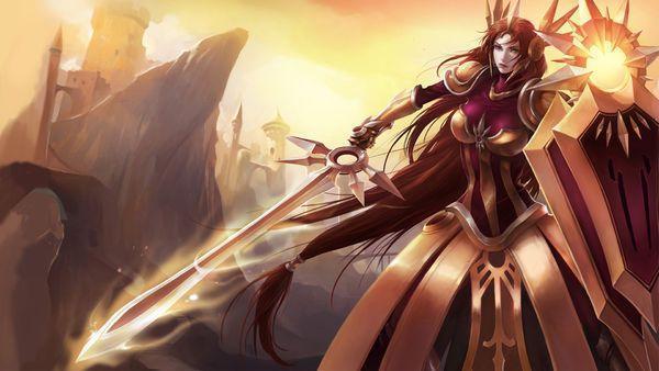 LOL:那些美翻天的英雄老版原画TOP9 改成现在这样都没兴趣玩了