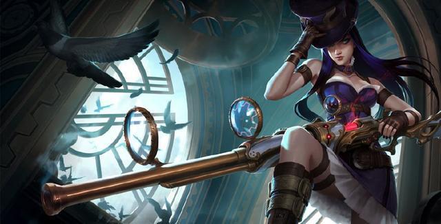 LOL:那些美翻天的英雄老版原画TOP9 改成现在这样都没兴趣玩了