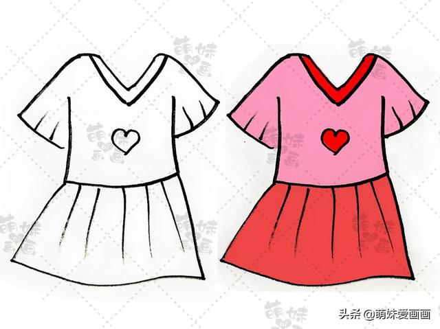 又简单又漂亮的简笔画手抄报(夏天主题素材简笔画大全)(9)