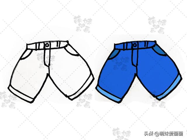 又简单又漂亮的简笔画手抄报(夏天主题素材简笔画大全)(7)