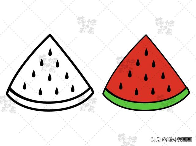 又简单又漂亮的简笔画手抄报(夏天主题素材简笔画大全)(6)