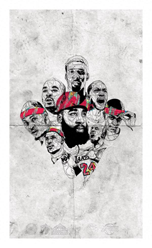 张张都能做头像！哈登漫画头像帅到没朋友！