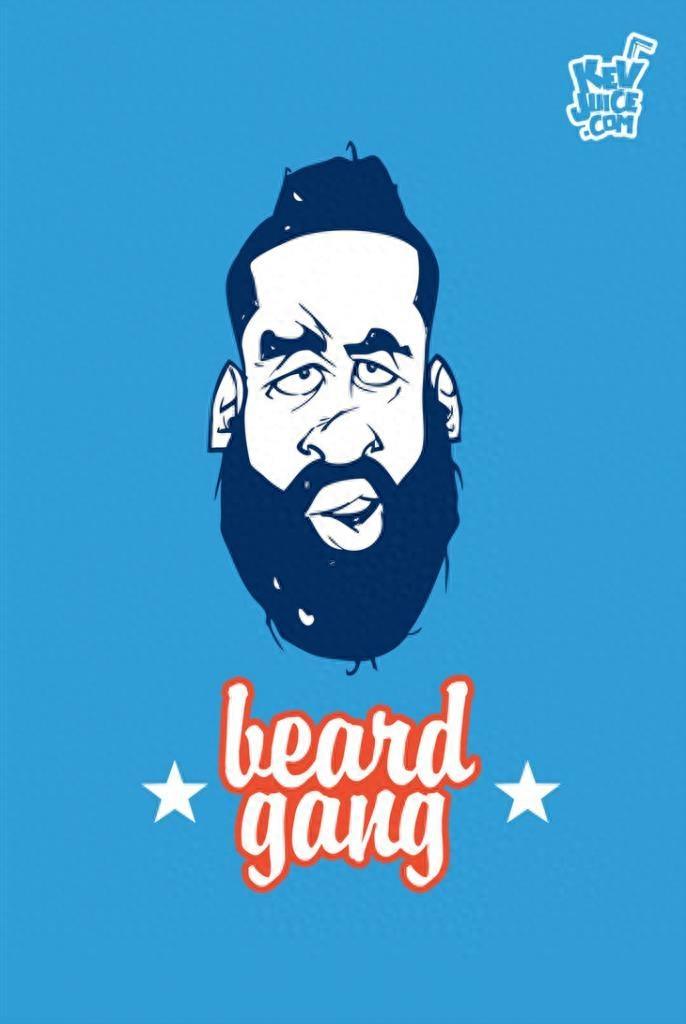 张张都能做头像！哈登漫画头像帅到没朋友！