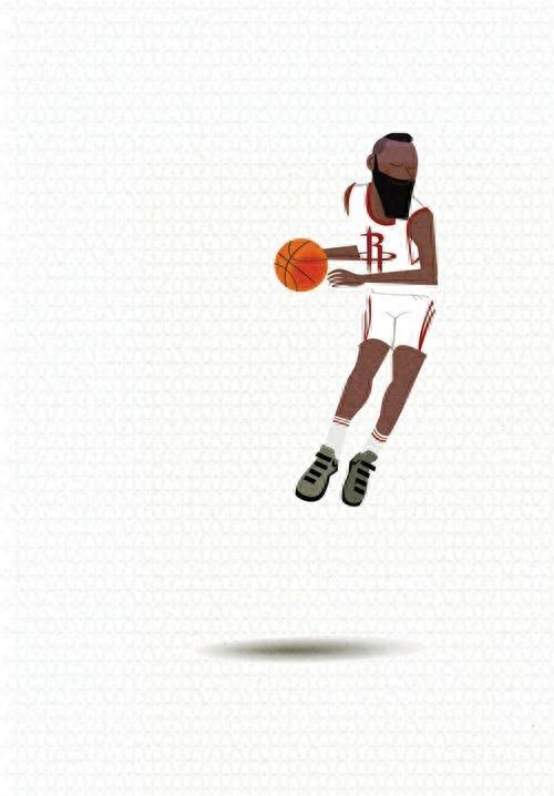 张张都能做头像！哈登漫画头像帅到没朋友！